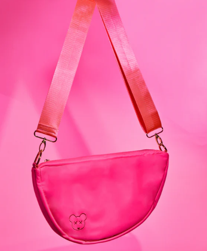Crossbody Bag in Hot Pink Color